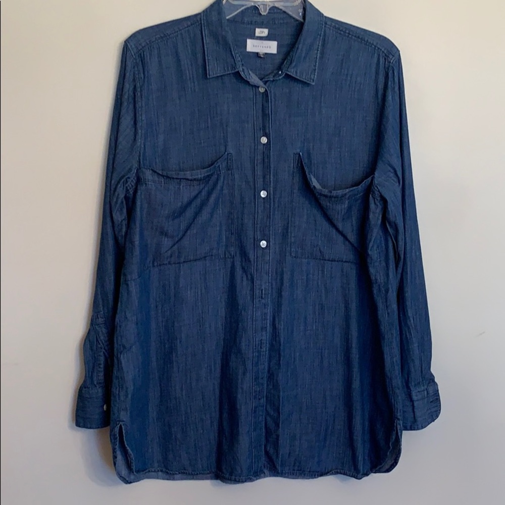 Ann Taylor Loft “ The Softened Shirt”